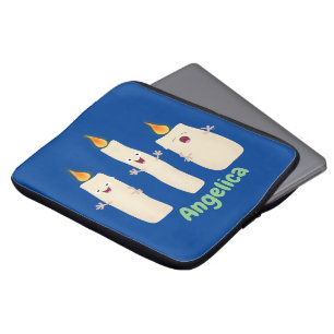 Niedlicher Trio-Cartoon Laptopschutzhülle