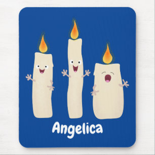 Niedlicher Trio-Cartoon Mousepad