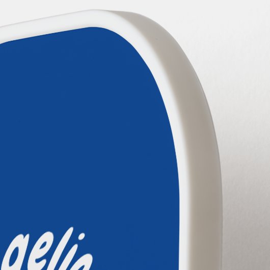 Niedlicher Trio-Cartoon Pickleball Schläger (Linke Seite)