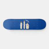 Niedlicher Trio-Cartoon Skateboard (Horizontal)