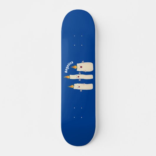 Niedlicher Trio-Cartoon Skateboard (Vorne)