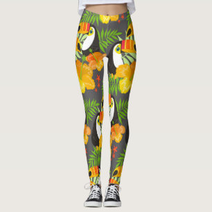 Niedlicher TropenToukan Leggings