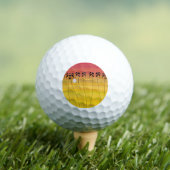 Niedlicher tropischer Sommer Golfball (Insitu T-Shirt)