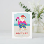 Niedlicher tropischer Strand Weihnachten im Juli (Stehend Vorderseite)