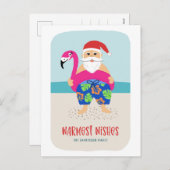 Niedlicher tropischer Strand Weihnachten im Juli (Vorne/Hinten)