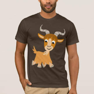 Niedlicher Trotting Cartoon ZiegenT - Shirt