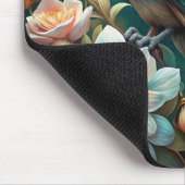 Niedlicher Türkisbird Mousepad (Ecke)