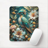 Niedlicher Türkisbird Mousepad (Mit Mouse)