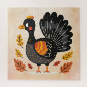 Niedlicher türkischer Erntedank Jigsaw Puzzle (Vertikal)