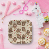 Niedlicher türkischer Erntedank Pappteller (Party)