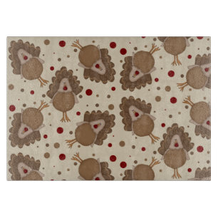 Niedlicher türkischer Erntedank Schneidebrett