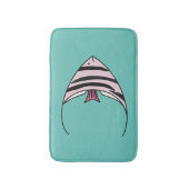 Niedlicher Türkisfisch Badematte (Vorderseite Vertikal)