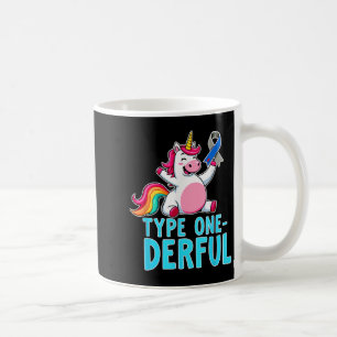 Niedlicher Typ 1 Diabetes Aufklärung T1d Typ 1 Kaffeetasse