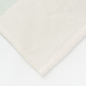 Niedlicher U-Boot-Monogramm-Babystaat Fleecedecke (Ecke)