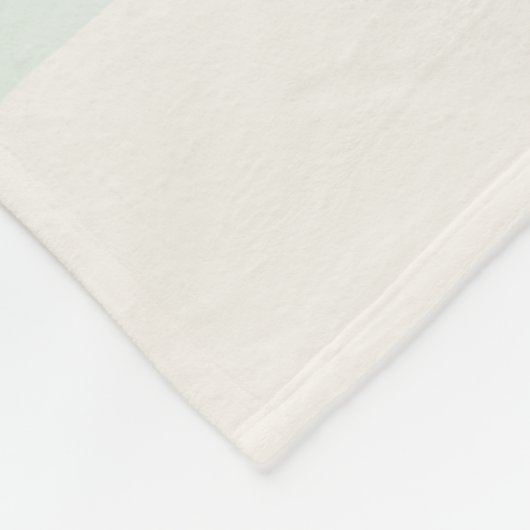 Niedlicher U-Boot-Monogramm-Babystaat Fleecedecke (Ecke)