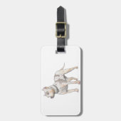 Niedlicher u. mächtiger gepäckanhänger (Vorderseite vertikal)