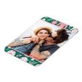 Niedlicher Ugly Sweater Erste Weihnachtsnacht Verh Magnet (Linke Seite)