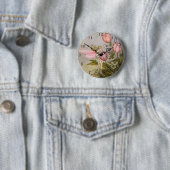 Niedlicher Uhr-Art-Kinderknopf - 'Zahn-Fee " Button (Beispiel)