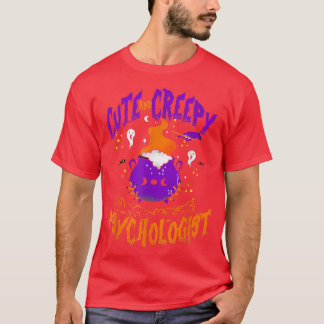 Niedlicher und Creepsychologe - Funny Psychologist T-Shirt