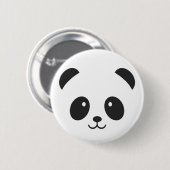 Niedlicher und Cuddly Panda-Button-Knopf Button (Vorne & Hinten)