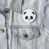 Niedlicher und Cuddly Panda-Button-Knopf Button (Beispiel)