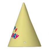 Niedlicher und einfacher Geburtstag Partyhütchen (Rechts)