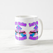 Niedlicher und einfacher Skate Kaffeetasse (VorderseiteRechts)