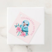 Niedlicher und erlesener Blauer Babypapagei Geschenkanhänger (Beispiel)