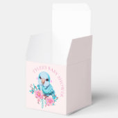 Niedlicher und erlesener Blauer Babypapagei Geschenkschachtel (Geöffnet)