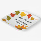 Niedlicher und farbenfroher türkischer Erntedank Pappteller (Gewinkelt)