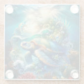 Niedlicher und farbenfroher Untersetzer (Rückseite)