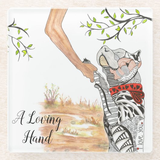 Niedlicher und farbenfroher Untersetzer aus Huneng (Vorderseite)