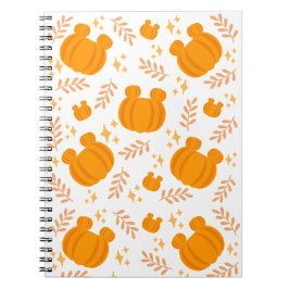 Niedlicher und gemütlicher Kürbispflaster Notizblock