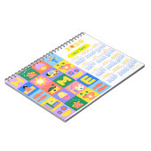 Niedlicher und glücklicher Zuhause-Kalender 2026 Notizblock (Linke Seite)