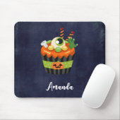 Niedlicher und grauenhafter Halloween Cupcake mit Mousepad (Mit Mouse)