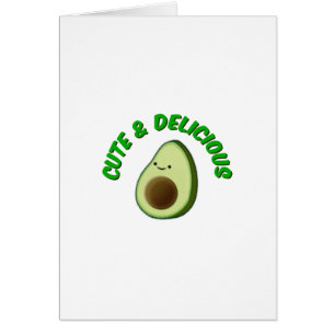 Niedlicher und köstlicher Avocado