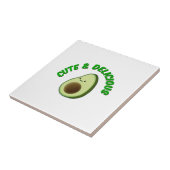 Niedlicher und köstlicher Avocado Fliese (Seite)