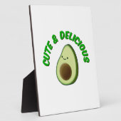 Niedlicher und köstlicher Avocado Fotoplatte (Seite)