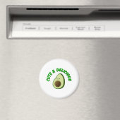 Niedlicher und köstlicher Avocado Magnet (In Situ (Geschirrspüler))