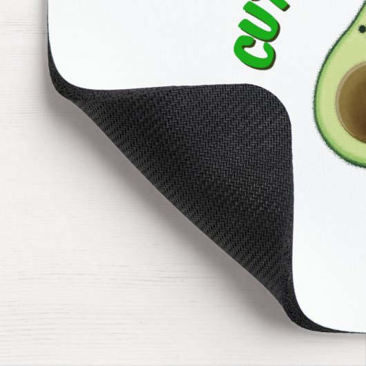 Niedlicher und köstlicher Avocado Mousepad (Ecke)