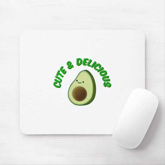 Niedlicher und köstlicher Avocado Mousepad (Mit Mouse)