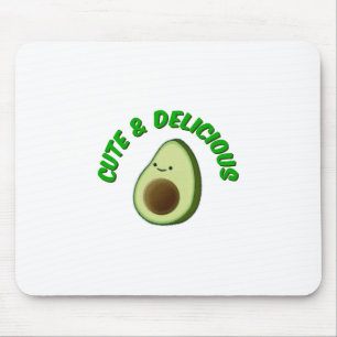 Niedlicher und köstlicher Avocado Mousepad