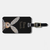 Niedlicher und kuscheliger Hase Gepäckanhänger (Vorderseite horizontal)