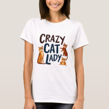 Niedlicher und leichter Cat Lover T - Shirt für Fr