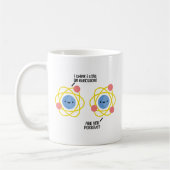Niedlicher und lustiger Atom Science Joke Pub Kaffeetasse (Links)
