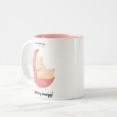 Niedlicher und lustiger Mug | Ich Rett Energie! Zweifarbige Tasse (Vorderseite Links)