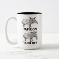 Niedlicher und lustiger Tapir auf Tapir weg
