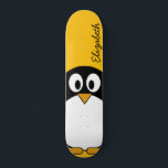 Niedlicher und moderner Cartoon Pinguin Skateboard<br><div class="desc">Eine einfache,  aber dennoch Mod,  die von einem Pinguin zeichne. Wenn Sie Änderungen am Kunstwerk vornehmen müssen,  klicken Sie auf die Schaltfläche Anpassen,  um Dinge zu verschieben.</div>