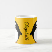 Niedlicher und moderner CartoonPenguin Kaffeetasse (Mittel)