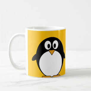 Niedlicher und moderner CartoonPenguin Kaffeetasse